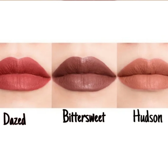 ABH Mini Liquid Lipstick Trio shades Hudson Bittersweet & Dazed Limited Edition - Picture 14 of 14